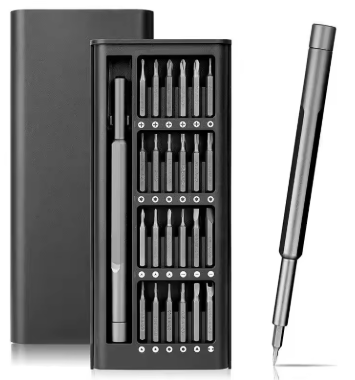 25-in-1 Mini Screwdriver Set, Flathead and Crosshead Small Screwdrivers, Suitable for Electronics，Precision Repair Tools